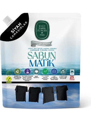 Eyüp Sabri Tuncer Doğal Zeytinyağı Içerikli Çamaşır Sıvısı Siyahlar 1,5 Lt