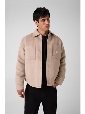 Guess Gj Padded Wool Jacket