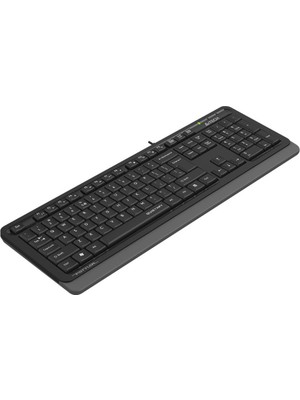 A4Tech A4 Tech FK10 Q USB Quitkey Sessiz Gri Tr Fn-Multimedya Klavye