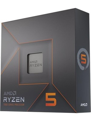 Amd Ryzen 5 7600X Box 4.7 Ghz 6 Çekirdek 38MB Cache Am5 Soket 5nm Kutulu Işlemci