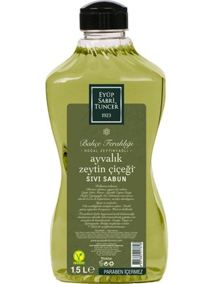 Eyüp Sabri Tuncer 1,5lt Ayvalık Zeytin Çiçeği  Sıvı Sabun Doğal Zeytinyağlı