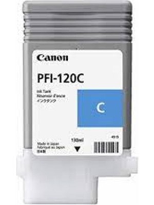 Canon PFI-120 C Cyan Mavi Plotter Kartuş