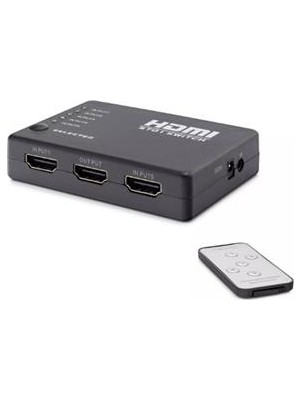 Hadron HDX1272  5 Port HDMI Switch 5giriş 1çıkış Kumandalı