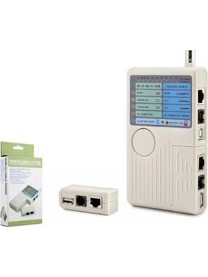 Hadron HDX6505 Kablo Test Cihazı RJ11 + RJ45 + Bnc + USB
