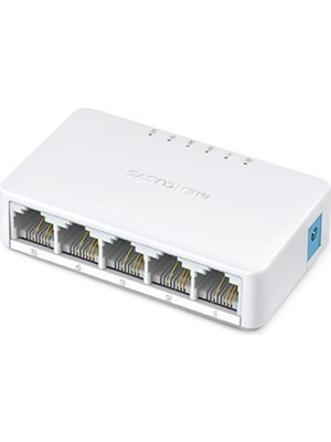 Tp-Link Mercusys MS105 5 Port 10-100 Mbps Switch Plastik Kasa