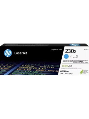 Hp 230X Cyan Mavi 5.500 Sayfa Toner W2301X
