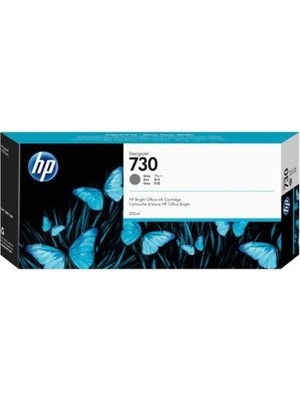 Hp 730 Gray Gri 300 ml Plotter Kartuşu P2V72A