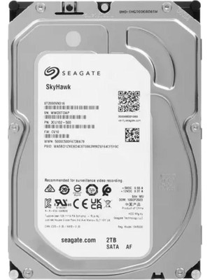 Seagate 2tb ST2000VX016 5400RPM 256MB Harddisk 7-24 Güvenlik Diski (Ithalat)