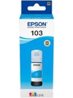 Epson 103 Cyan Mavi Şişe Mürekkep T00S24A L1210-3210-3250-5290