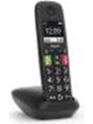 Gigaset E290 Geniş Ekran Siyah Telsiz Dect Telefon