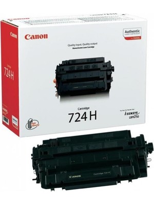 Canon CRG-724H 12.500 Sayfa Yüksek Kapasite Toner LBP6750-6780 MF515