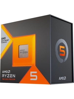 Amd Ryzen 5 7500X3D Box 6 Core 4.00-4.50GHZ 104MB Cache 65W Am5 Soket Kutulu Işlemci