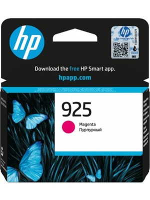 Hp 925 Magenta Kartuş 4K0V7PE
