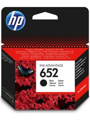 Hp 652 Black Siyah Kartuş F6V25AE