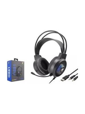 Nodar Hadron G881 Gaming Kulaklık 2-3.5mm + USB Siyah
