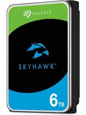 Seagate 6tb Skyhawk 3,5" 256MB 5900 ST6000VX009 Harddisk (Koyuncu Distribitör Ürünü)