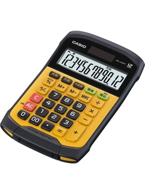 Casio WM-320MT 12 Hane Suya-Toza Dayanıklı Masa Üstü Hesap Makinesi