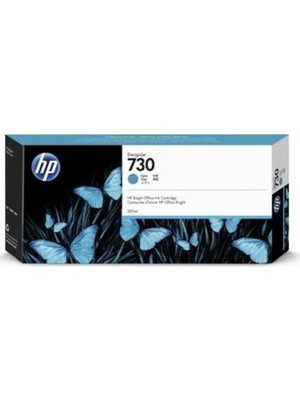 Hp 730 Cyan Mavi 300 ml Plotter Kartuşu P2V68A