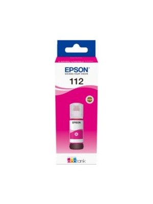 Epson 112  Magenta Kırmızı Şişe Mürekkep 13T06C34A