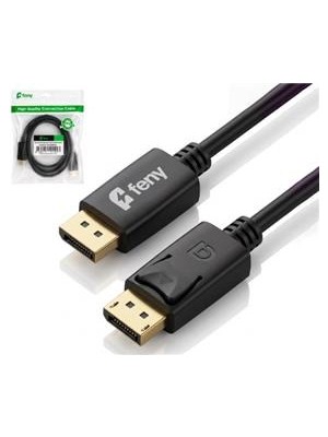 Feny FN-DS4K03 Displayport V1.2 M-M 4K@60Hz 2K@165Hz Altın Kaplama 3m Kablo