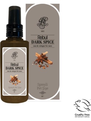 Rebul 125ML Dark Spice Spreyli Kolonya Pet