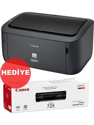 Canon LBP6030BK Toner Hediyeli Mono Lazer Yazıcı