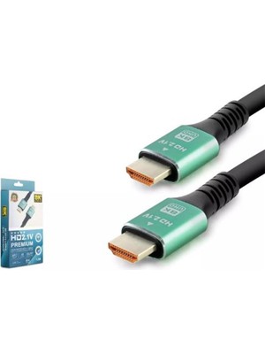 HCS Hadron HDX2044 HDMI (M) T0 HDMI (M) Kablo Pvc 8k 60HZ 2.1V 1.5m Siyah