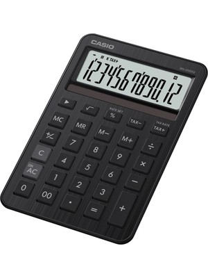 Casio MS-200DQ-BK 12 Hane Beyaz Masa Üstü Hesap Makinesi