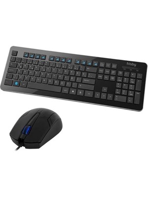 Frisby FK-W156QU USB Q Tr Kablosuz Siyah Klavye Mouse Set
