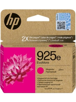 Hp 925E Magenta Kırmızı Kartuş 4K0W1PE