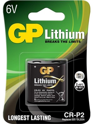 Gp Crp2 6V Lityum Fotoğraf Makinesi Pili