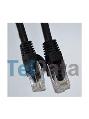 Teldata TLD-3000S Cat6 30MT Siyah Utp Patch Kablo