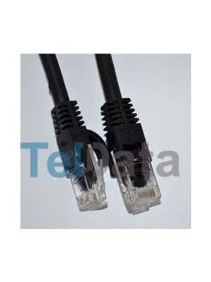 Teldata TLD-500S Cat6 5mt Siyah Utp Patch Kablo