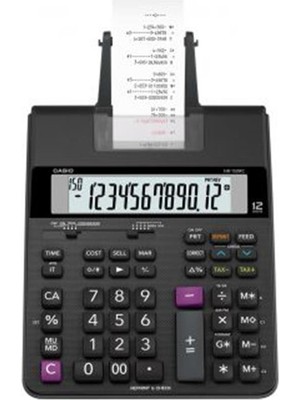 Casio HR-150RC-DC 12 Hane Şeritli Hesap Makinesi