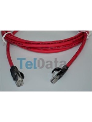 Teldata TLD-500K Cat6 5mt Kırmızı Utp Patch Kablo