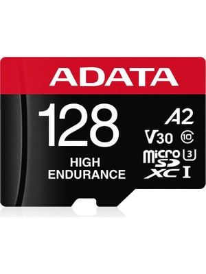 Adata 128 GB High Endurance Microsdxc 4K U3 V30 A2 Hafıza Kartı