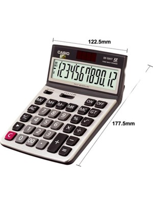Casio DX-120ST 12 Hane Oynar Başlıklı Masa Üstü Hesap Makinesi