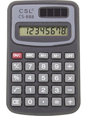 Csl CS-888 8 Hane Cep Tipi Hesap Makinesi