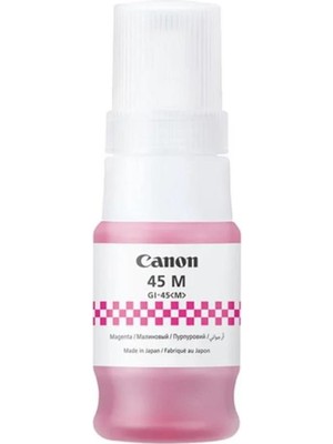 Canon GI-45M Magenta Kırmızı Şişe Mürekkep