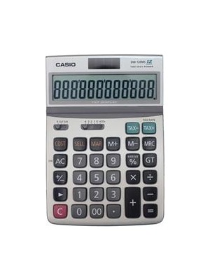 Casio DW-120MS Oynar Başlıklı 12 Hane Masa Üstü Hesap Makinesi