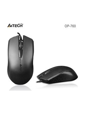 A4Tech A4 Tech OP-760 USB Siyah V-Track 1000 Dpı Mouse
