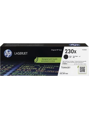 Hp 230X Black Siyah 7.500 Sayfa Toner W2300X