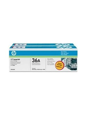 Hp 36A Black Siyah Çiftli 2.000 Sayfa Toner CB436AD