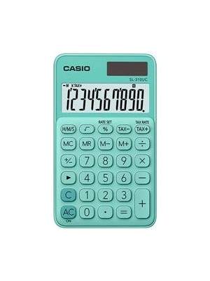 Casio SL-310UC-GN Cep Tipi 10 Hane Yeşil Hesap Makinesi
