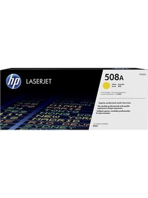 Hp 508A Yellow Sarı  5.000 Sayfa Toner CF362A