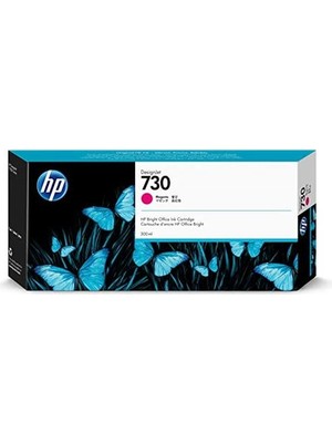 Hp 730 Magenta Kırmızı 300 ml Plotter Kartuşu P2V69A