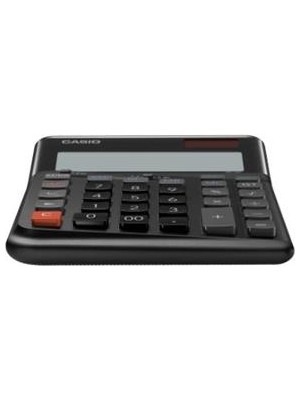 Casio DE-12E-BK Siyah 12 Hane Masa Üstü Ergonomik Tuşlu Hesap Makinesi