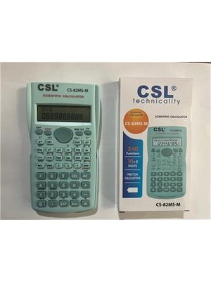 Csl CS-82MS-M Mavi Fonksiyonel Hesap Makinesi
