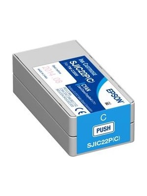 Epson TM-C3500 Cyan Mavi Mürekkep Kartuş SJIC22P(C) S020602