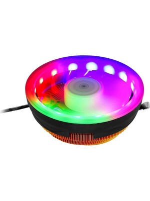 Frisby FCL-F1318C Cpu Intel 1366-115X Serisi - Amd Am2-Am2+-Am3-Am4 LGA775-115X Braket Soğutucu